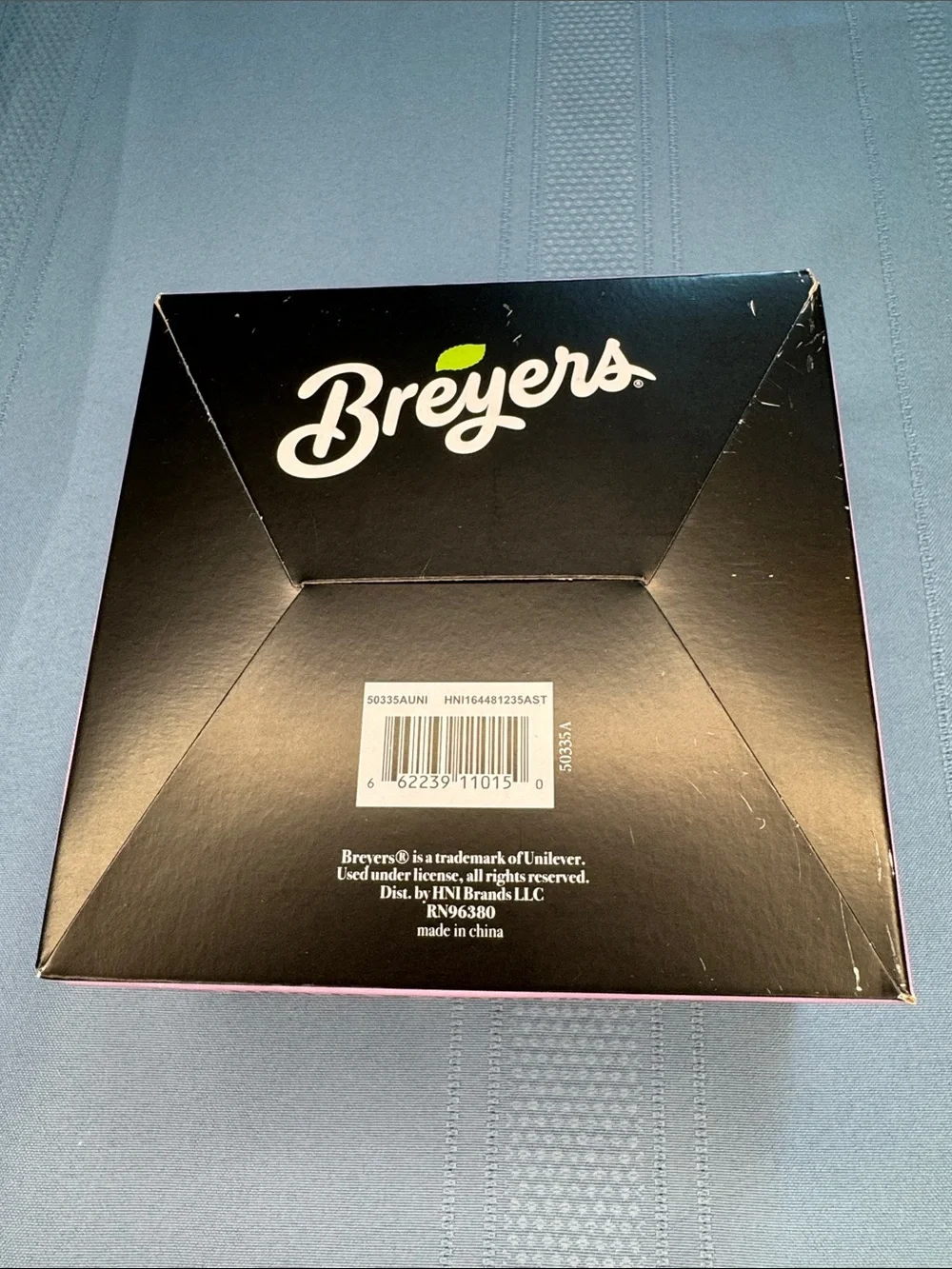 Breyers Ice Cream Bowl & Spoon Set - White